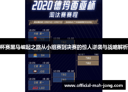 杯赛黑马崛起之路从小组赛到决赛的惊人逆袭与战略解析